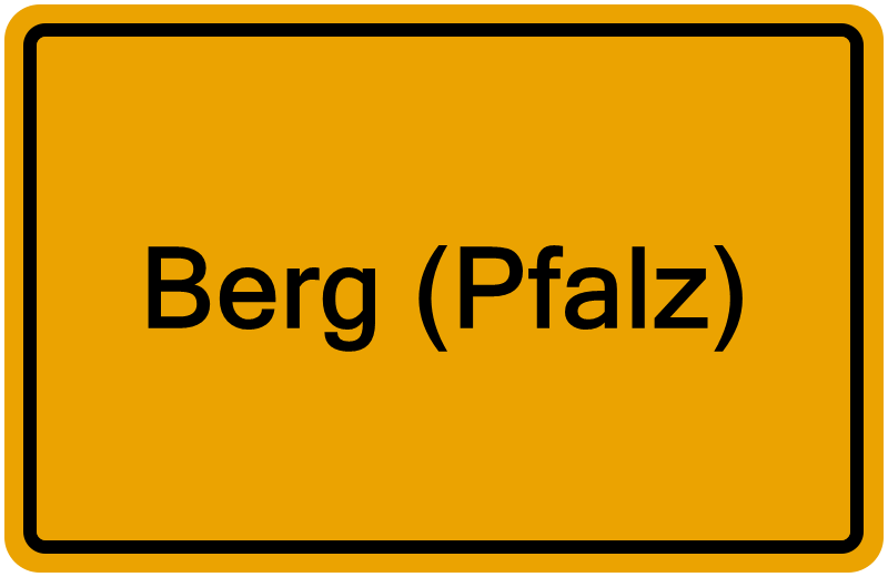 Handelsregister Berg (Pfalz)
